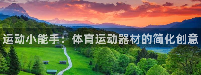 运动小能手：体育运动器材的简化创意
